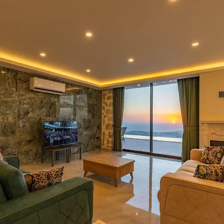 Villa Dueses - Pools, Sauna, Turkish Bath, Magnificent View Kaş